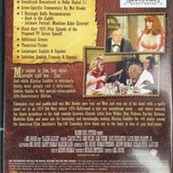 Blazing Saddles [DVD] 30th year - Picture 3 of 3
